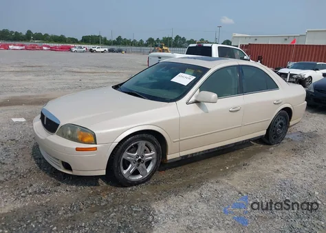 2002 Lincoln Ls V8 Auto z USA, uszkodzony, nr VIN 1LNHM87A82Y705696